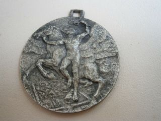 Medal Fiera Milano Campionarta Fair Milan Italy Italia Medaglia `30 Horse Cover