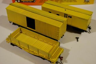MDC Roundhouse 3 in 1 Kit 1503 Built (3 individual Cars) HO Scale1:87 3