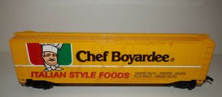 Bachmann HO Scale Chef Boyardee Plug Door Box Car 2