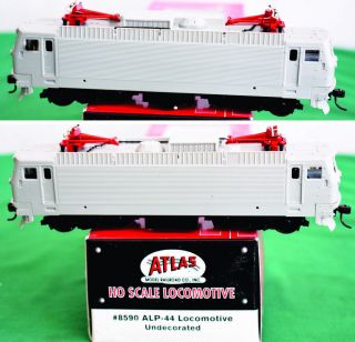 Undecorated Alp - 44 Electric Locomotive Dcc Ready Atlas 8590 Ho Scale.  S27.  40