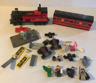 Lego Harry Potter Hogwarts Express Passenger Train Car Engine 7 Characters