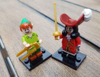 Oop Lego Collectible Minifigure Disney Series Peter Pan & Captain Hook
