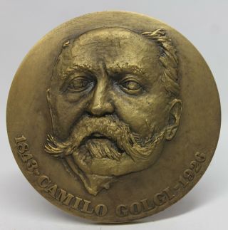 Medicine 1906 Nobel Prize Italian Biologist Pathologist Camillo Golgi Brz Medal