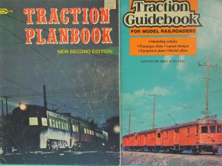 Model Railroad 2 Books Traction Guidebook And Traction Planbook