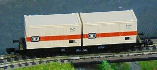 Fleischmann 8234 Db Container Wagon N Gauge (6)