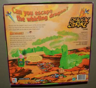 DRAGON STRIKE board game - COMPLETE 2002 - motorized neck sweepin ' action 2