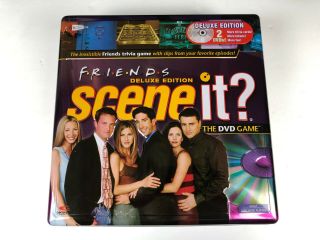 Friends Scene It Deluxe Edition 2 Tin Game Tv 2 Dvds