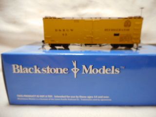 Blackstone Hon3 Scale D&rgw 30 Ft.  Refrigerator Car No.  43