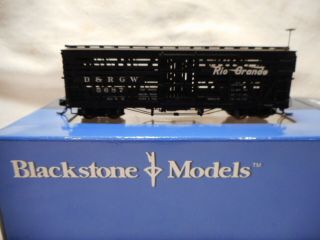 Blackstone Hon3 Scale D&rgw 30 Ft.  Stock Car 5687 - Replacement Box