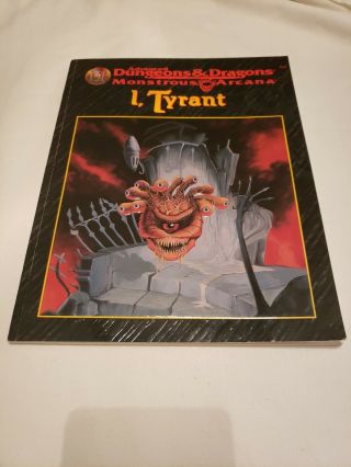 I,  Tyrant (advanced Dungeons & Dragons/monstrous Arcana Accessory)