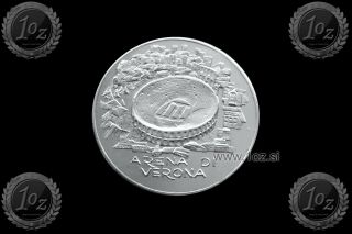 Italy 1979 (arena Di Verona - Puccini,  Verdi,  Boito) Silver Medal (ag 925) Unc