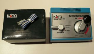 Kato Unitrack Power Pack Train Controller 22 - 014 Ac Power Cord & Adapter Ho/n