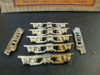 Nason /scale Craft?? Brass Lead Molded Oo/00 Parts Truck Frames (7)