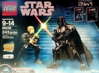 Lego 66536 Star Wars 2 In 1 Darth Vader & Luke Skywalker - Toys R Us