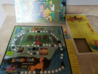 Milton Bradley Scooby - Doo Board Game 1973
