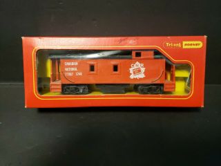 Tri - Ang Hornby 1151 Canadian National Cnr 773671248 Caboose Red B6 Rare