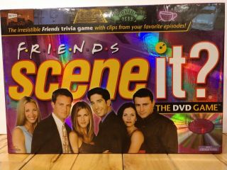 Friends Scene It Dvd Trivia Game With Real Tv Show Clips 2005 Screenlife Mattel