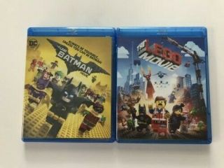 Lego Movie And Lego Batman Movie Dvd Blue Ray And Digital