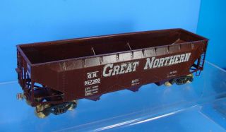 9 O Scale Brass Ktm Max Gray 701 Great Northern Triple Hopper Gn 957300