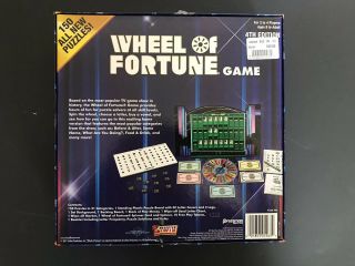 Wheel Of Fortune 4th Edition Game 2 - 4 Players - 100 All Puzzles Ages 8, 2