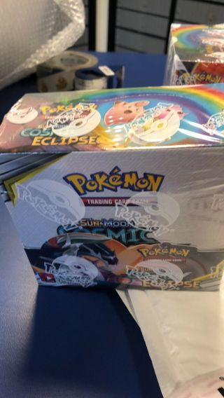 Pokemon Cosmic Eclipse Booster Boxes Is