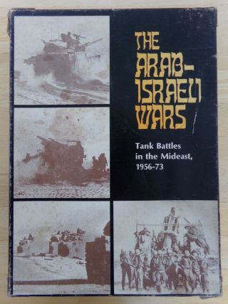 Avalon Hill " The Arab - Israeli Wars " Tank Battles In The Mideast Board Game
