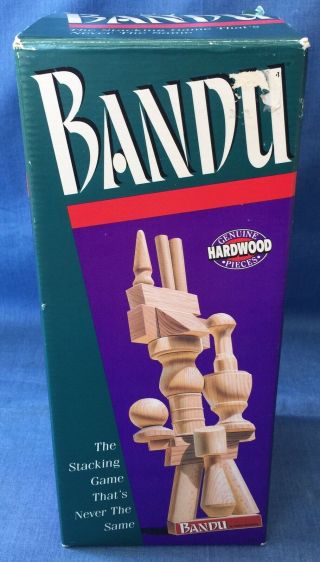 Milton Bradley Bandu The Stacking Game That’s Never The Same