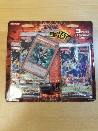 Yugioh Retro Pack 2 Special Edition Blister Pack (3 Packs,  Green Baboon)