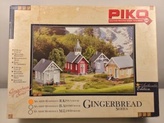 Piko Gingerbread Series G Scale Building Kit 62238 R.  King 