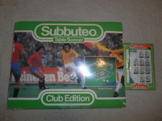 Subbuteo Table Soccer Club Edition 1981 Incomplete,  Extra Team West Germany