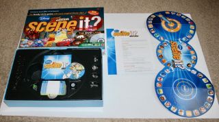 DISNEY 2nd second edition SCENE IT the DVD Board game 100 COMPLETE 2