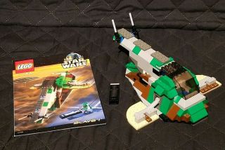 Lego Star Wars 7144 Slave 1 1999 No Figure 98 Complete With Instructions