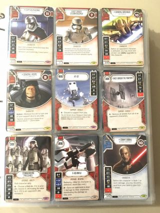 Star Wars Destiny Awakenings Complete Set X2 Cards,  Dice - 99 Complete