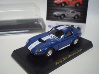 Shelby Cobra Daytona Coupe Dark Blue Kyosho 1:64 Scale Part.  2