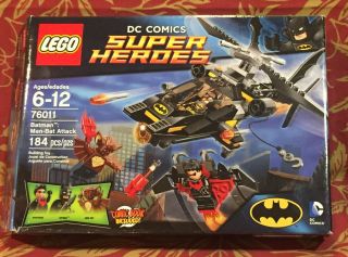 Lego 76011 - Batman Man - Bat Attack - Opened Box,  All Bags Are Factory