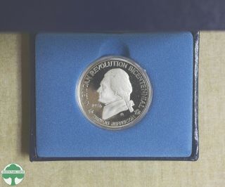 1976 Bicentennial Commemorative Medal - Declaration Of Independence - Jefferson