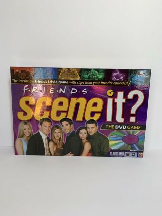 Friends Scene It Dvd Trivia Game With Real Tv Show Clips Complete
