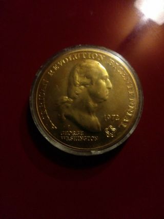 1972 Sons Of Liberty American Revolution Bicentennial Commemorative Coin