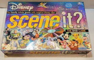 Disney Scene It? Dvd Board Game Ln