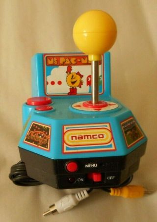 Jakks Namco 5 In 1 Ms Pac Man Plug N Play Mini Arcade Game Key Ready