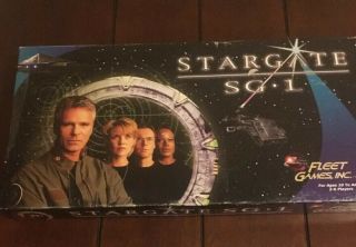 Stargate Sg - 1 A Strategy Board Game By Fleet Games Inc