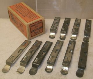 Lionel Prewar Connecting Ties Box Of 10 For Standard Track Vg