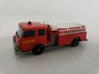Vintage Matchbox Lesney No.  29 Fire Pumper Truck