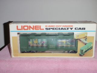 Lionel 6 - 9308 Traveling Aquarium Operating Car Nib