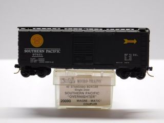 N Scale - Micro Trains Line Kadee - Southern Pacific " Overnighter " 40 