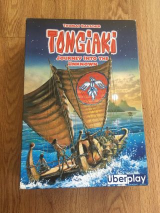 2004 Tongiaki Journey Into The Unknown Board Game Uberplay 100 Complete