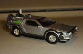 1998 Playing Mantis Johnny Lightning Diecast Back To Future Delorean
