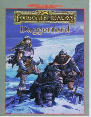 Daggerford (forgotten Realms Ad&d Tsr 1996) (book Only)