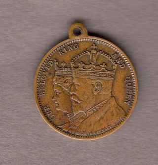 1902 Uk Great Britain King Edward Vii & Queen Alexandra Coronation Medal