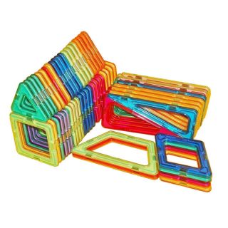 62pcs Magical Magnet Building Blocks Educational Toys For Kids Colorful Gift Set